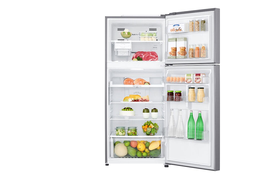 LG ثلاجة بمجمدة علوية، ضاغط طولي عاكس، تقنية ™+DoorCooling، تدفق هواء متعدد, GN-C552SLCN, thumbnail 12