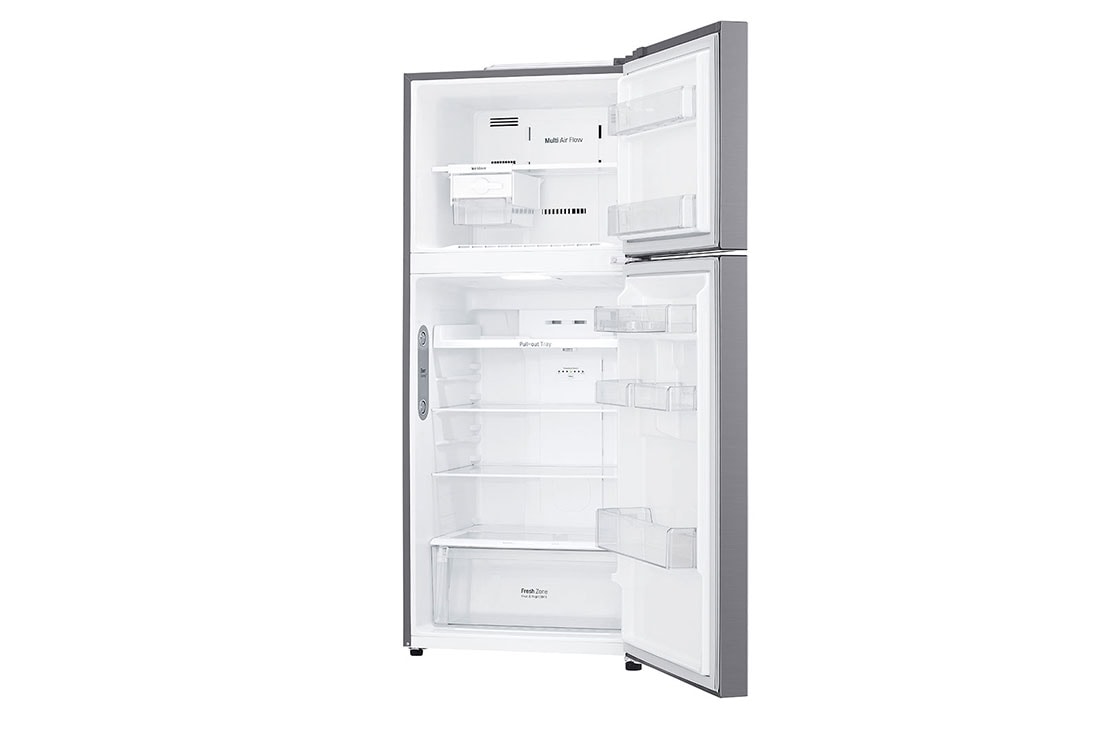 LG ثلاجة بمجمدة علوية، ضاغط طولي عاكس، تقنية ™+DoorCooling، تدفق هواء متعدد, GN-C552SLCN, thumbnail 4