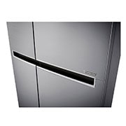 LG ثلاجة ذات بابين متجاورين، ضاغط طولي عاكس، سعة كبيرة، ™Smart Diagnosis, GR-B257SLLV, thumbnail 9