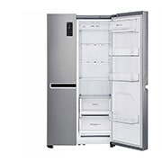 LG ثلاجة ذات بابين متجاورين، ضاغط طولي عاكس، سعة كبيرة، ™Smart Diagnosis, GR-B257SLLV, thumbnail 12