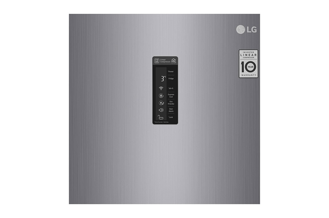 LG ثلاجة بمجمدة علوية، ضاغط طولي عاكس، تقنية ™⁺DoorCooling،<br>™Moist Balance Crisper, GR-F501ELDZ, thumbnail 5