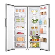 LG مجمدة بباب واحد، ضاغط طولي عاكس، تقنية ThinQ, GR-B505ELRZ, thumbnail 14