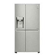 LG ثلاجة ذات بابين متجاورين بتقنية<br>®Door-in-Door, ضاغط طولي عاكس، تقنية ™+Hygiene FRESH، تقنية ThinQ, GR-J337CSAL, thumbnail 1