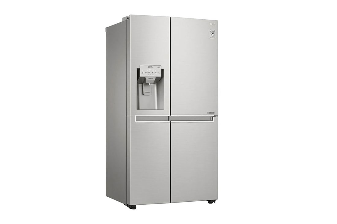 LG ثلاجة ذات بابين متجاورين بتقنية<br>®Door-in-Door, ضاغط طولي عاكس، تقنية ™+Hygiene FRESH، تقنية ThinQ, GR-J337CSAL, thumbnail 7