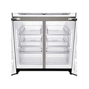 LG ثلاجة إل جي أربع أبواب لون أسود فولاذ مقاوم للصد, GR-X39FTKHL, thumbnail 12