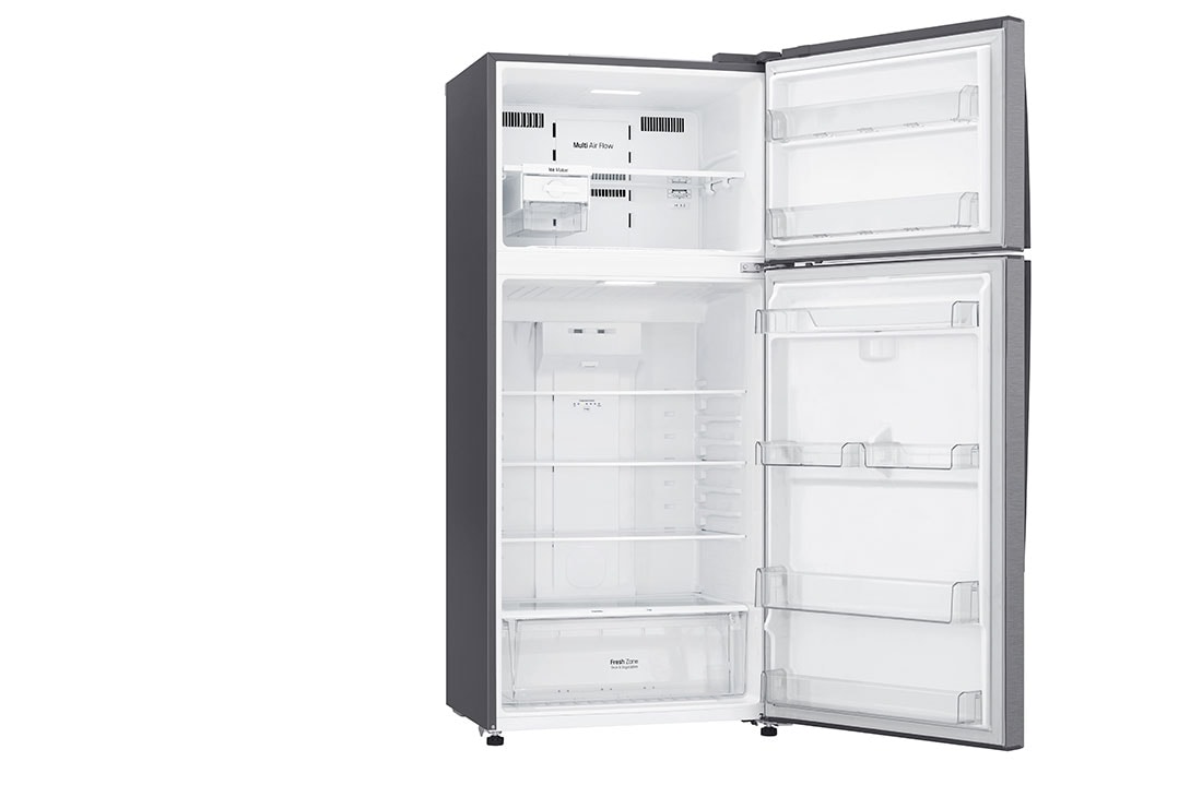 LG ثلاجة بمجمدة علوية، ضاغط طولي عاكس،لون الجرافيت الداكن ، تقنية ™Door Cooling، تدفق هواء متعدد, GN-C782HQCU, GN-C782HQCU, thumbnail 13