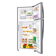 LG ثلاجة بمجمدة علوية، ضاغط طولي عاكس،لون الجرافيت الداكن ، تقنية ™Door Cooling، تدفق هواء متعدد, GN-C782HQCU, GN-C782HQCU, thumbnail 5