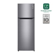 LG ثلاجة بمجمدة علوية، ضاغط بعاكس ذكي، تدفق هواء متعدد, GN-B402SLCB, thumbnail 1