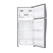 LG ثلاجة بمجمدة علوية، لون فضي غامق، ضاغط عاكس ذكي،  تقنية تبريد الباب, GN-C752HQCL, GN-C752HQCM, thumbnail 3