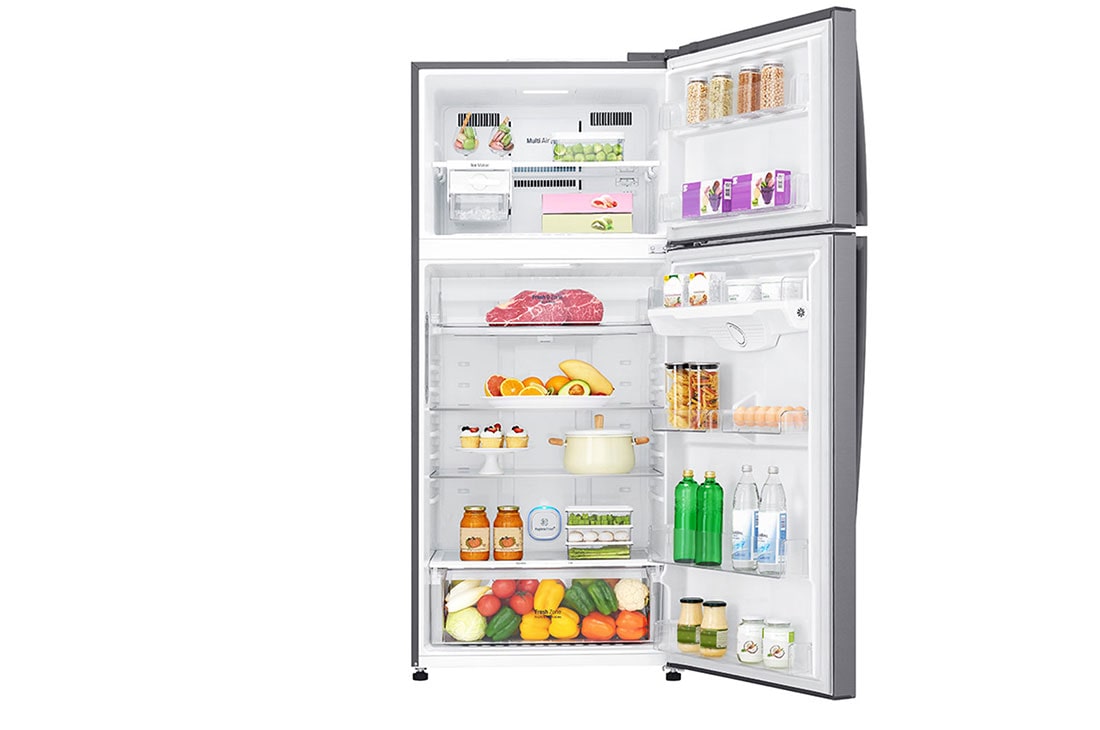 LG ثلاجة بمجمدة علوية سعة 630 لتر مع ضاغط بعاكس ذكي, GR-H832HLHL, GR-H832HLHL, thumbnail 2