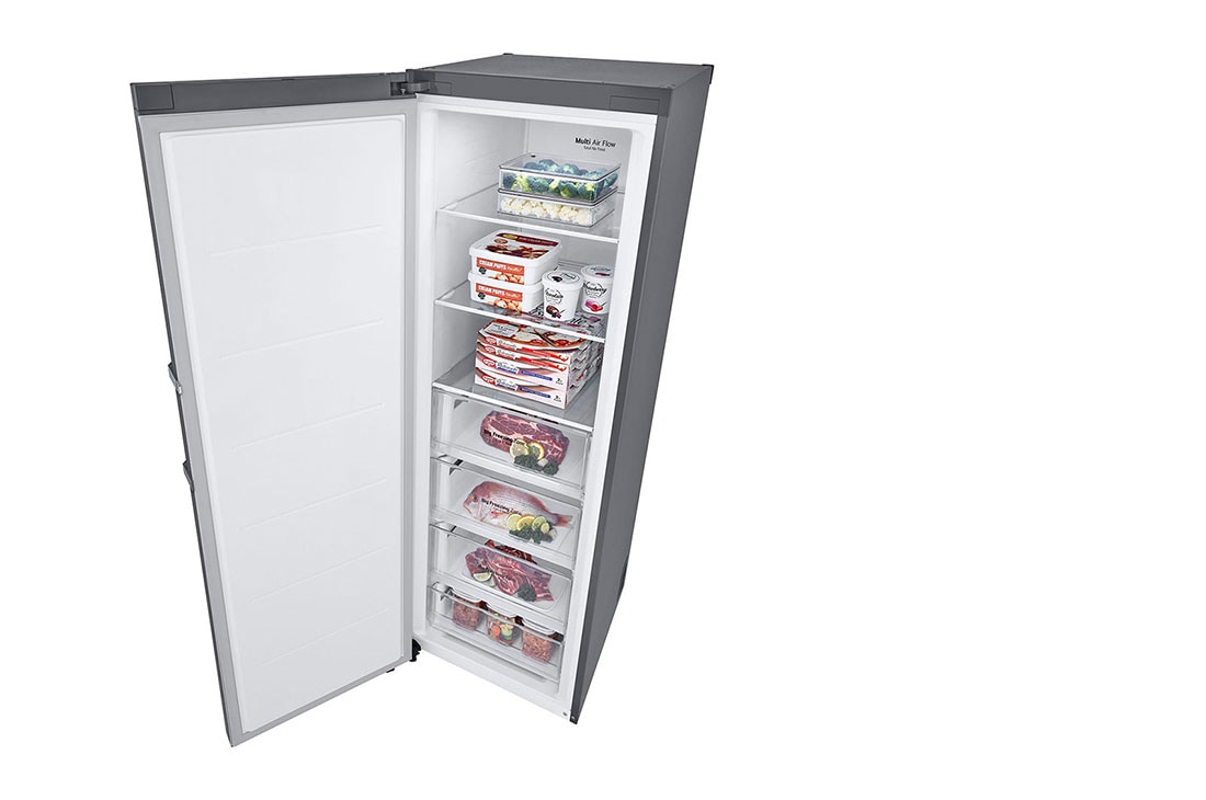 LG مجمدة 324 لترًا بباب واحد مع ضاغط عاكس وتبريد طولي, GR-B414ELFM, GR-B414ELFM, thumbnail 6