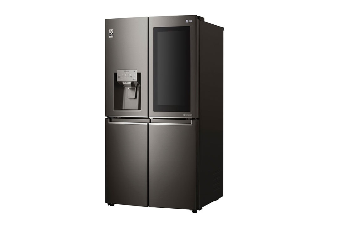 LG ثلاجة سمارت للبيع، ثلاجة إل جي إنستافيو، ثلاجة باب زجاج، ثلاجة بأربعة أبواب، فولاذ مقاوم للصدأ باللون الأسود، ™+Hygiene FRESH، تقنية GR-X39FMKHL، ™ThinQ, GR-X39FMKHL, GR-X39FMKHL, thumbnail 14
