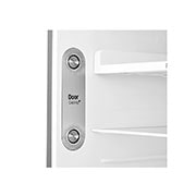 LG ثلاجة بمجمدة علوية، لون فضي بلاتيني، ضاغط عاكس ذكي، تقنية تبريد الباب™، تدفق هواء متعدد, GR-C639HLCL, GR-C639HLCL, thumbnail 5