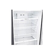 LG ثلاجة بمجمدة علوية، لون فضي بلاتيني، ضاغط عاكس ذكي، تقنية تبريد الباب™، تدفق هواء متعدد, GR-C639HLCL, GR-C639HLCL, thumbnail 6