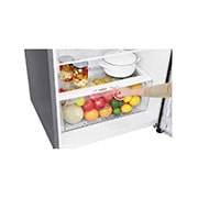 LG ثلاجة بمجمدة علوية، لون فضي بلاتيني، ضاغط عاكس ذكي، تقنية تبريد الباب™، تدفق هواء متعدد, GR-C639HLCL, GR-C639HLCL, thumbnail 7