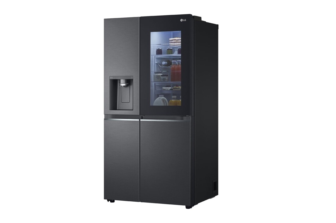 LG ثلاجة InstaView باب بجانب باب، تقنية التبريد الطولي, GR-X267CQES, GR-X267CQES, thumbnail 13