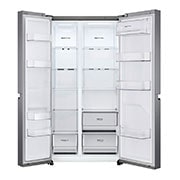 LG ثلاجة إل جي باب بجانب الباب لون جرافيت تبريد سريع, GR-B267JQYL, GR-B267JQYL, thumbnail 5