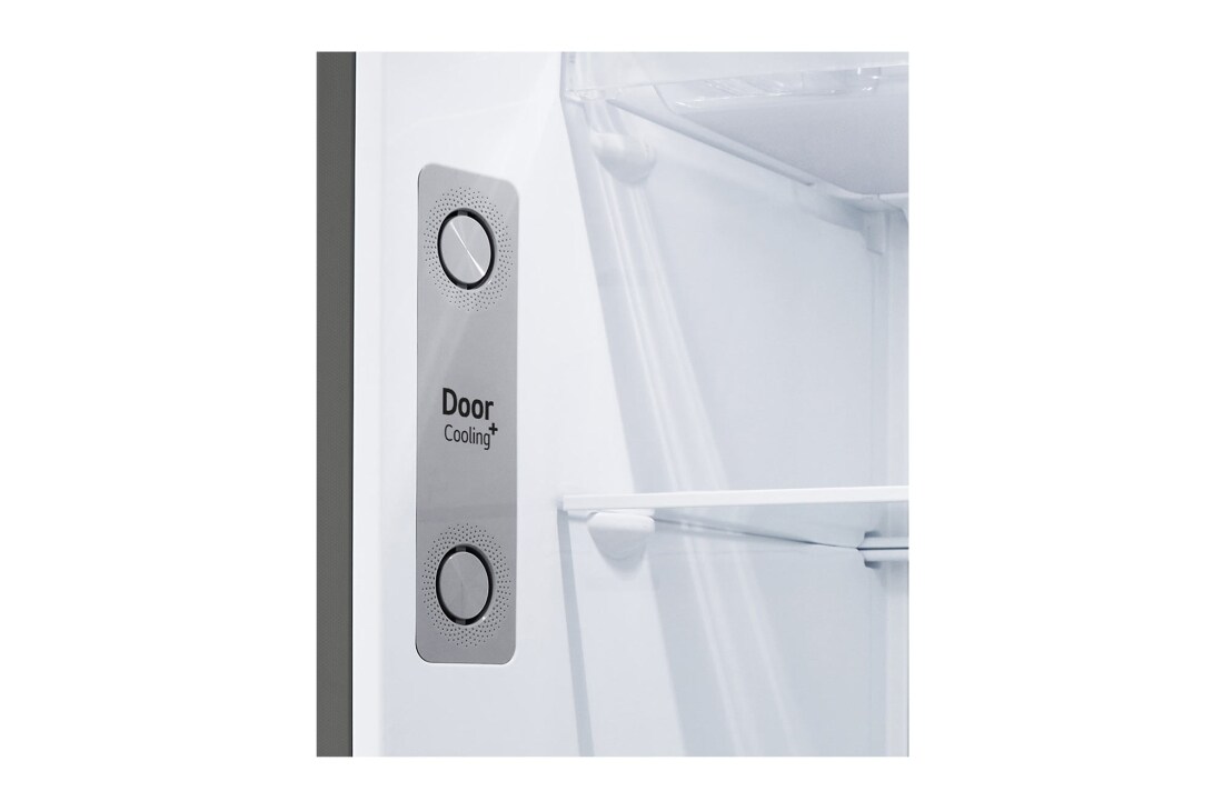 LG مجمد علوي سعة 315 لتر، عاكس ذكي، لون جرافيت فولاذي, GN-B432PQGB, GN-B432PQGB, thumbnail 3