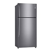 LG ثلاجة بمجمدة علوية  فضي بلاتيني، ضاغط بعاكس ذكي, left view, GN-C782HLCL, thumbnail 13