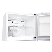 LG ثلاجة بمجمدة علوية  سعة 438 لتر لون فضي بلاتيني, Inside Freezer Detail and Using Cut inverter, GR-C629HQCL, thumbnail 4