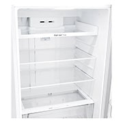 LG ثلاجة بمجمدة علوية  سعة 438 لتر لون فضي بلاتيني, Inside Fridge Detail and Using Cut inverter, GR-C629HQCL, thumbnail 5