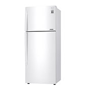 LG ثلاجة بمجمدة علوية  سعة 438 لتر لون فضي بلاتيني, Right Side inverter, GR-C629HQCL, thumbnail 9