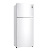 LG ثلاجة بمجمدة علوية  سعة 438 لتر لون فضي بلاتيني, Left Side inverter, GR-C629HQCL, thumbnail 10