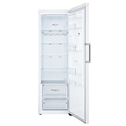 LG ثلاجة باب عامودي سعة 384 لتر لون أبيض من إل جي, Front Open without food, GR-F411EQDM, thumbnail 3