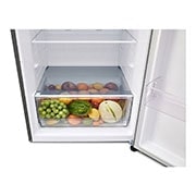 LG ثلاجة إل جي بمجمد علوي سعة 375 لتر بضاغط عاكس ذكي, درج به فاكهة مخزنة, GR-B652PFFQ, thumbnail 3