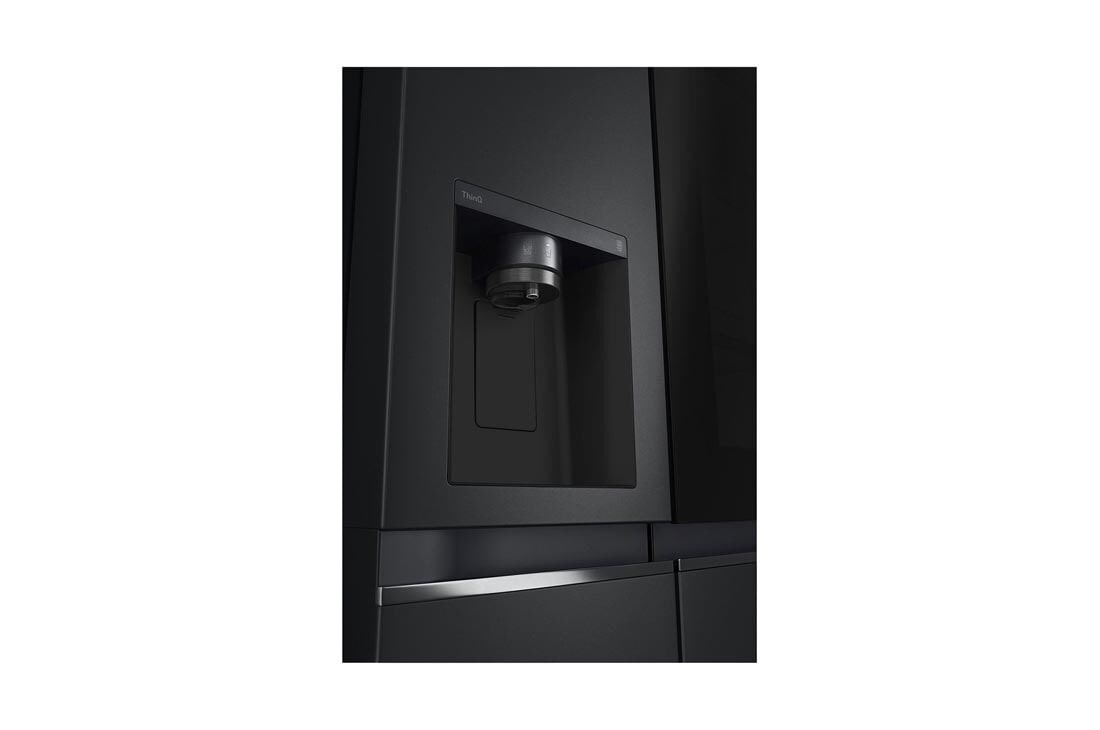 LG ثلاجة InstaView باب بجانب باب مع تقنية التبريد الطولي, المقبض, GR-G267CQEW, thumbnail 6