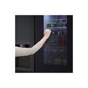 LG ثلاجة InstaView باب بجانب باب مع تقنية التبريد الطولي, InstaView, GR-G267CQEW, thumbnail 5