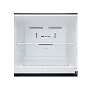 LG ثلاجة ™LG New Smart Inverter سعة 496 لتر بمجمد علوي, مظهر يوضح الجزء السفلي من الثلاجة مفتوحا, GN-R702SFAH, thumbnail 7