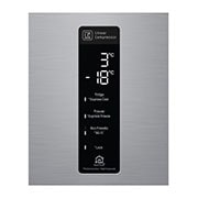 LG ثلاجة إل جي بمجمد سفلي سعة 500 لتر لون فضي بلاتيني, display detailed view, GR-F589BLCM, thumbnail 9