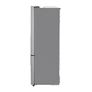 LG ثلاجة إل جي بمجمد سفلي سعة 500 لتر لون فضي بلاتيني, side view, GR-F589BLCM, thumbnail 14