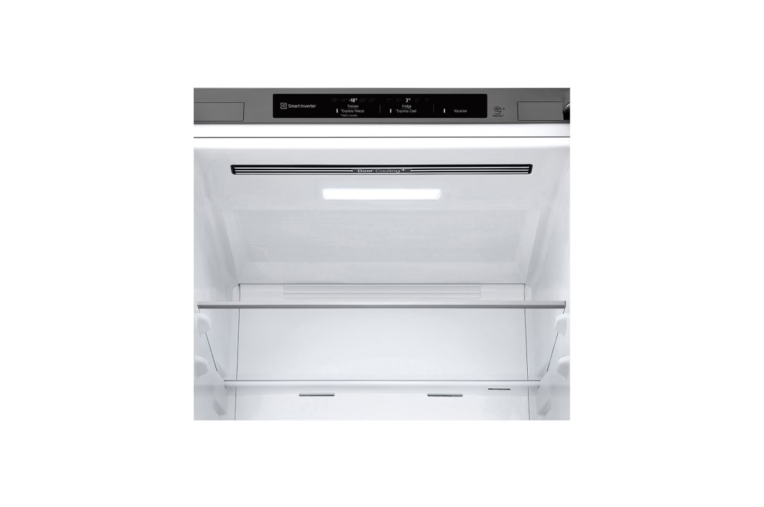 LG ثلاجة إل جي بمجمد سفلي سعة 344 لتر، لون فضي رئيسي، بتصميم مميز ونضارة تدوم طويلاً مع NatureFRESH™, GR-B479FMNW, thumbnail 10