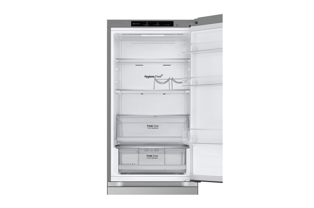 LG ثلاجة إل جي بمجمد سفلي سعة 344 لتر، لون فضي رئيسي، بتصميم مميز ونضارة تدوم طويلاً مع NatureFRESH™, GR-B479FMNW, thumbnail 11