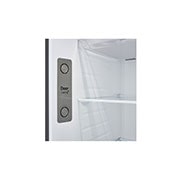 LG ثلاجة إل جي بمجمد علوي سعة 375 لتر لون اسود مع ™LinearCooling وضاغط ™Smart Inverter, عرض تفصيلي للمجمد, GR-B652PGFK, thumbnail 4