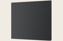 شريحة ألوان للون الفولاذ الأسود.	