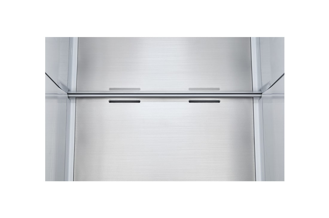 LG ثلاجة LINEARCooling™ بسعة 386 لترًا، بتصميم من الفولاذ المقاوم للصدأ, CoolAir_Hole, LOB454FGQM, thumbnail 4
