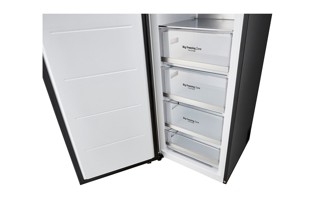 LG ثلاجة LINEARCooling™ بسعة 386 لترًا، بتصميم من الفولاذ المقاوم للصدأ, Drawer, LOB454FGQM, thumbnail 5