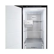 LG ثلاجة LINEARCooling™ بسعة 386 لترًا، بتصميم من الفولاذ المقاوم للصدأ, MetallicDecoraion, LOB454FGQM, thumbnail 7