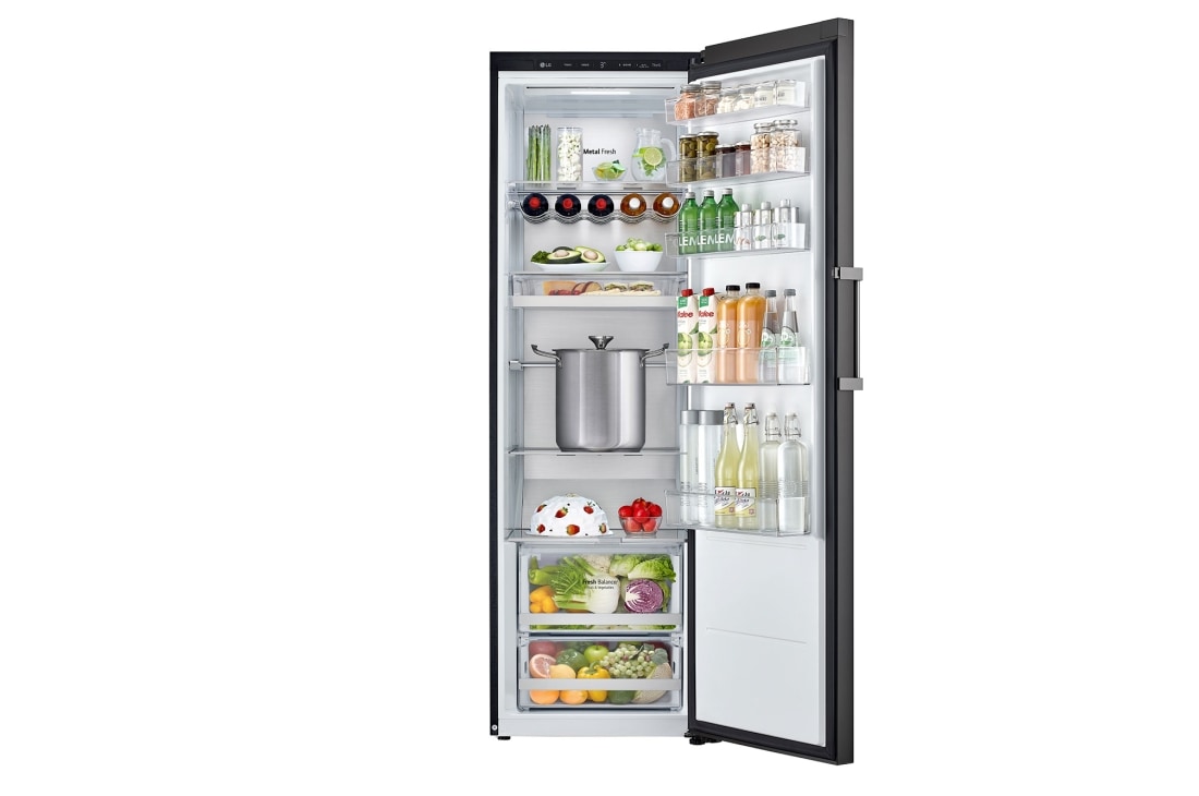 LG مجمد بسعة 324 لترًا بتقنية منع التجمد التام، بتصميم من الفولاذ المقاوم للصدأ, LOB451FGPM, thumbnail 2