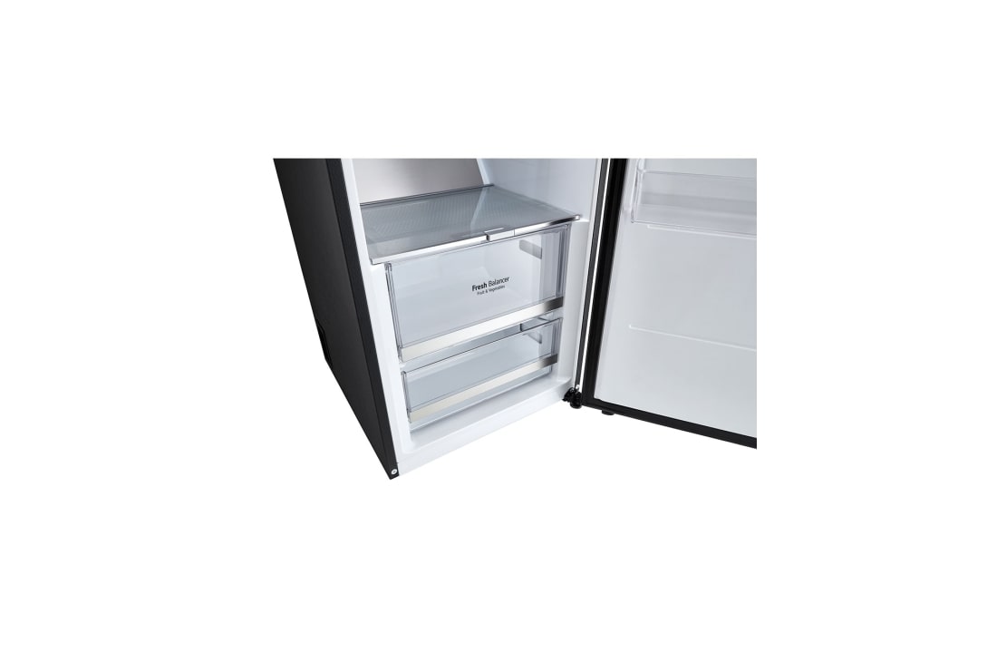 LG مجمد بسعة 324 لترًا بتقنية منع التجمد التام، بتصميم من الفولاذ المقاوم للصدأ, LOB451FGPM, thumbnail 9