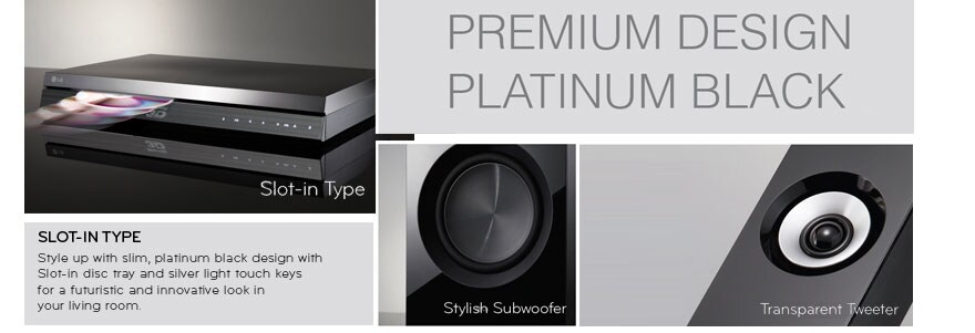 Premium Design with Platinum Black Body