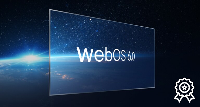توضح هذه الصورة المجردة أن الشاشة المطبقة على webOS 6.0 معتمدة.