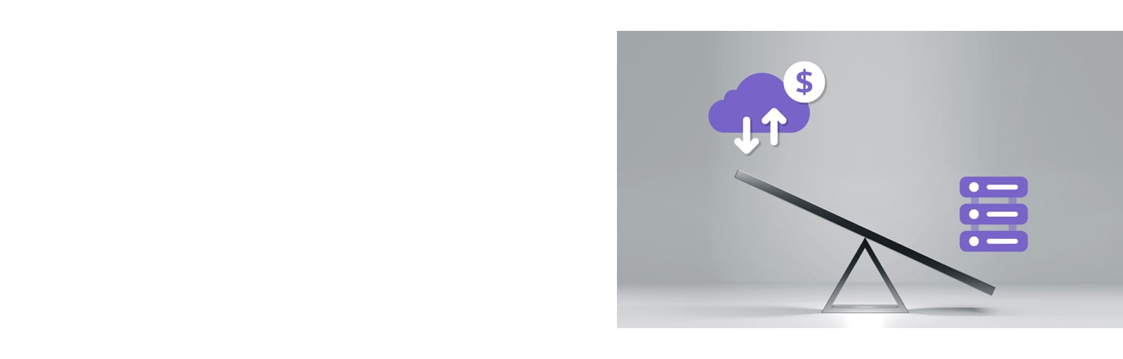 تبيّن هذه الصورة أن الحل السحابي يساهم في خفض التكاليف الأولية المرتبطة بالتكلفة الإجمالية للملكية (TCO) مقارنة بالحلول التي تُدار محليًا.