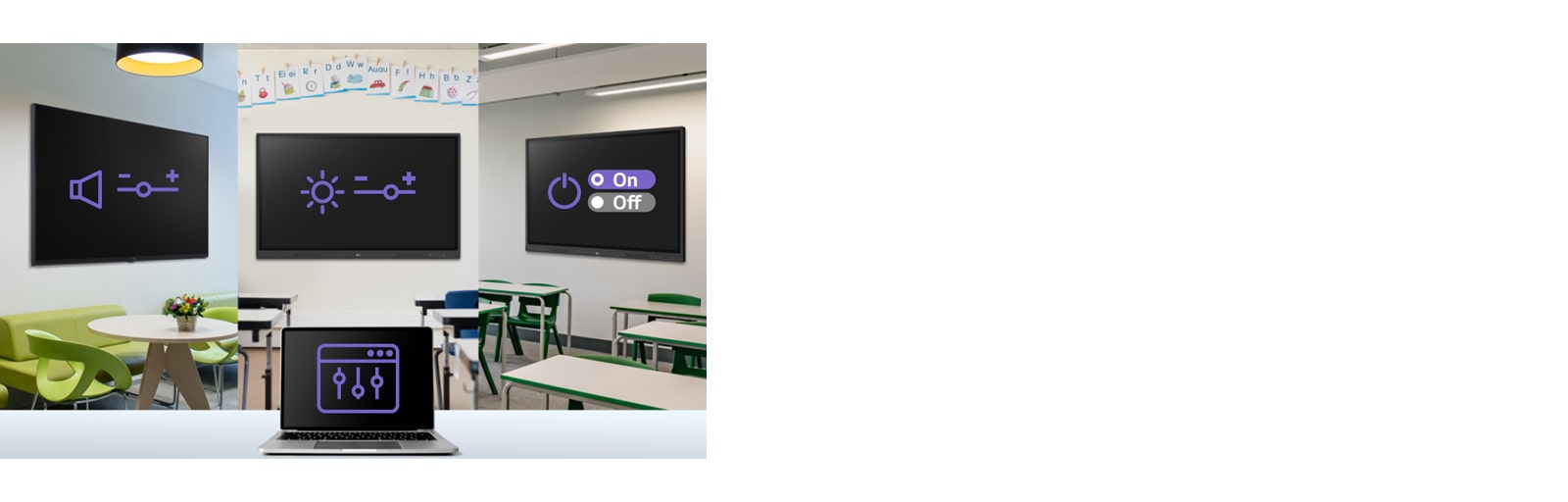 تسلط هذه الصورة الضوء على الميزة الرئيسية المتمثلة في تقليل الحاجة إلى الزيارات الميدانية من خلال تمكين إدارة الجهاز عن بُعد.