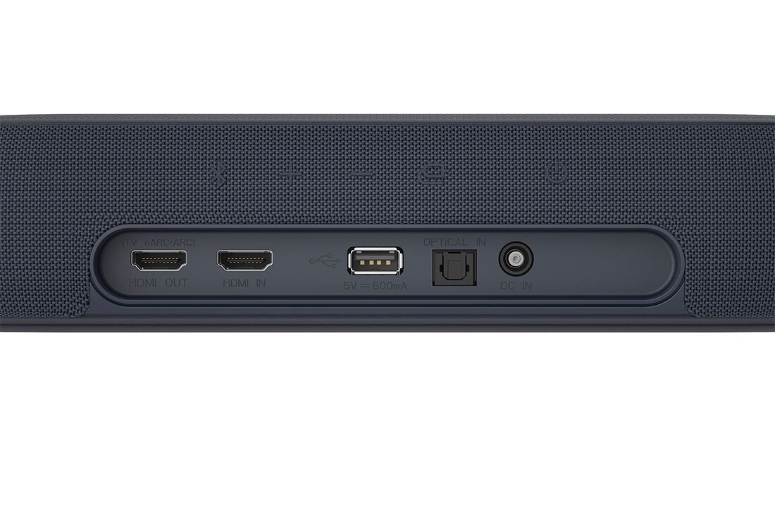 LG ساوند بار من إل جي QP5, عرض عن قرب للجانب الخلفي, QP5, thumbnail 13