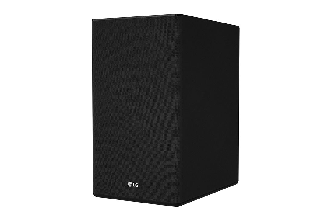 LG مكبر الصوت SN11R PDP اللاسلكي الخلفي، بتقنية Dolby Atmos، صوت محيطي، صوت عالي الجودة, مظهر يوضح الجانب الأيسر بزاوية قدرها 30 درجة لمضخم الصوت الفرعي, SN11R, thumbnail 11