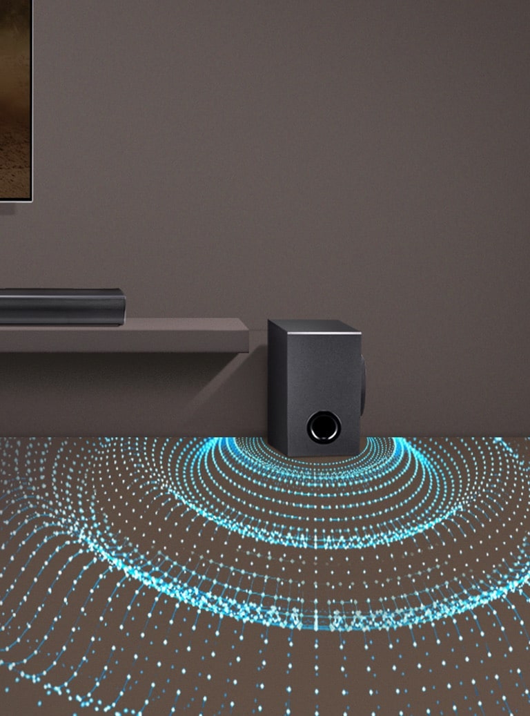 مضخم صوت فرعي لاسلكي